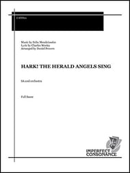 Hark, the Herald Angels Sing Instrumental Parts choral sheet music cover Thumbnail